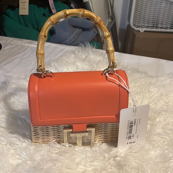 Ted Baker Bags Ted Baker Jaylisa Top Handle Basket Crossbody Bag Poshmark
